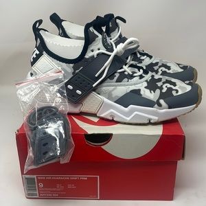 Nike Air Huarache Drift PRM size 9 white Camo